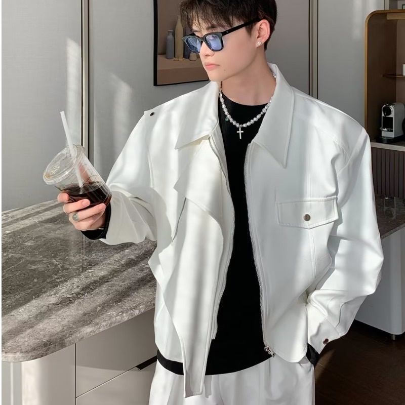 Áo Khoác Khóa Kéo Nhẹ Nhàng Phong Cách Hàn Quốc Hợp Thời Trang Cho Nam