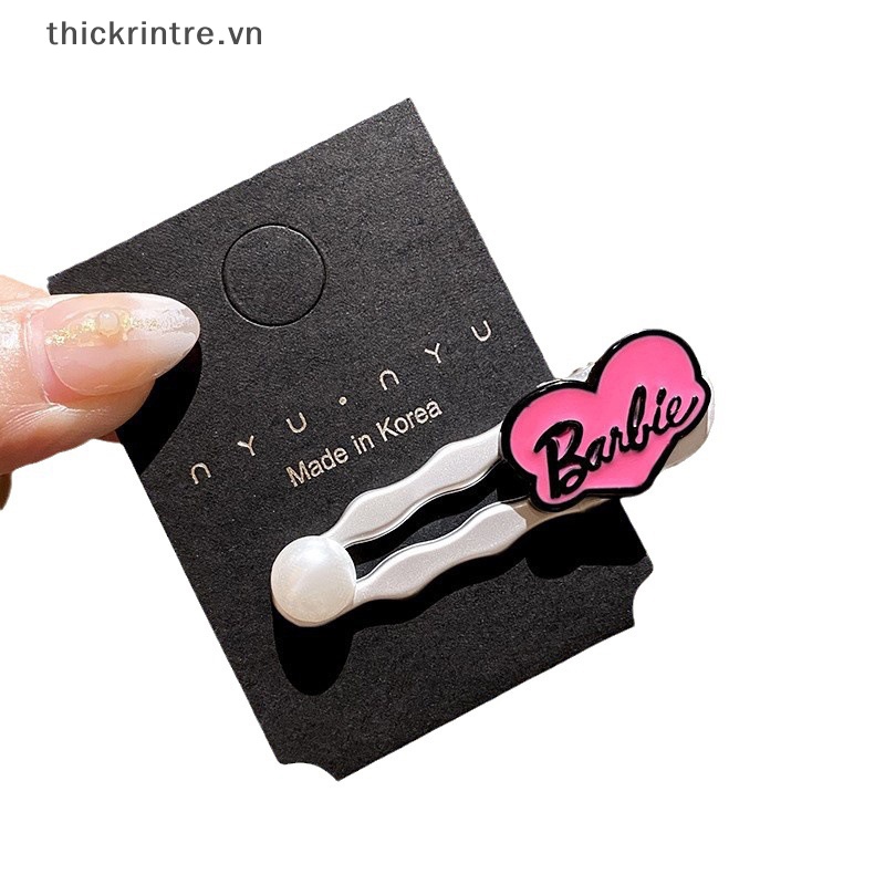 Th Kẹp Tóc Công Chúa Hình Búp Bê barbie Ngọt Ngào Cá Tính Thời Trang Làm Quà Tặng vn