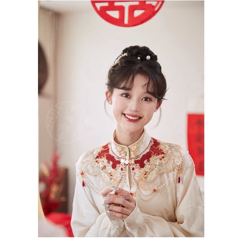 Mới Đầm Cưới Phong Cách Hán Phục Trung Hoa Thời Trang Mùa Thu 2023 Cho Nữ p20