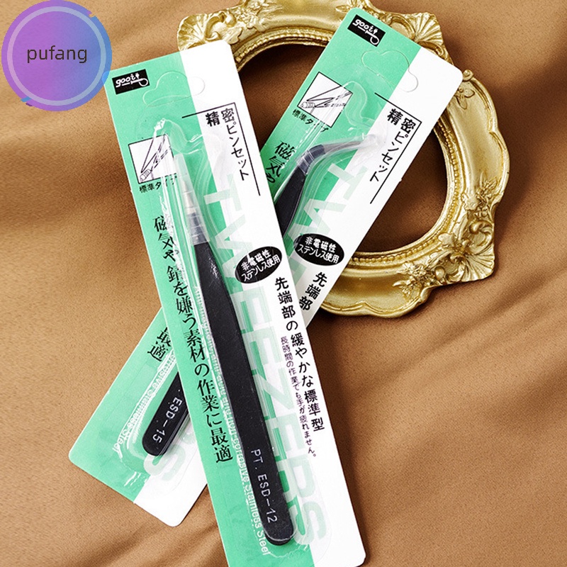 Pufang Nhíp Kẹp Chính Xác esd-15 Bằng Thép Không Gỉ vn