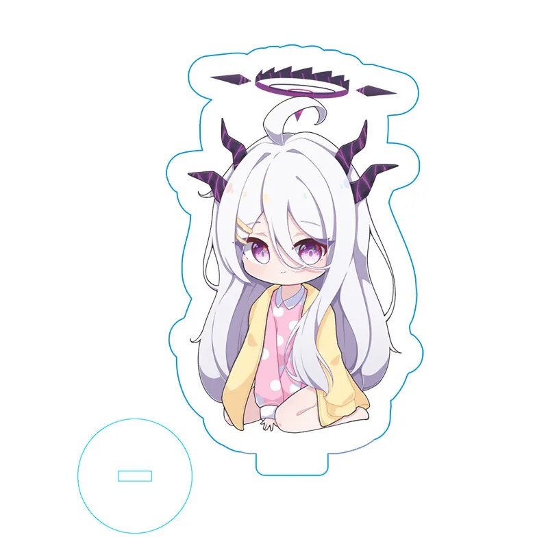 Mô hình Standee Anime Blue Archive trò chơi điện tử nhập vai chibi cute Phụ kiện trang trí để bàn góc học tập