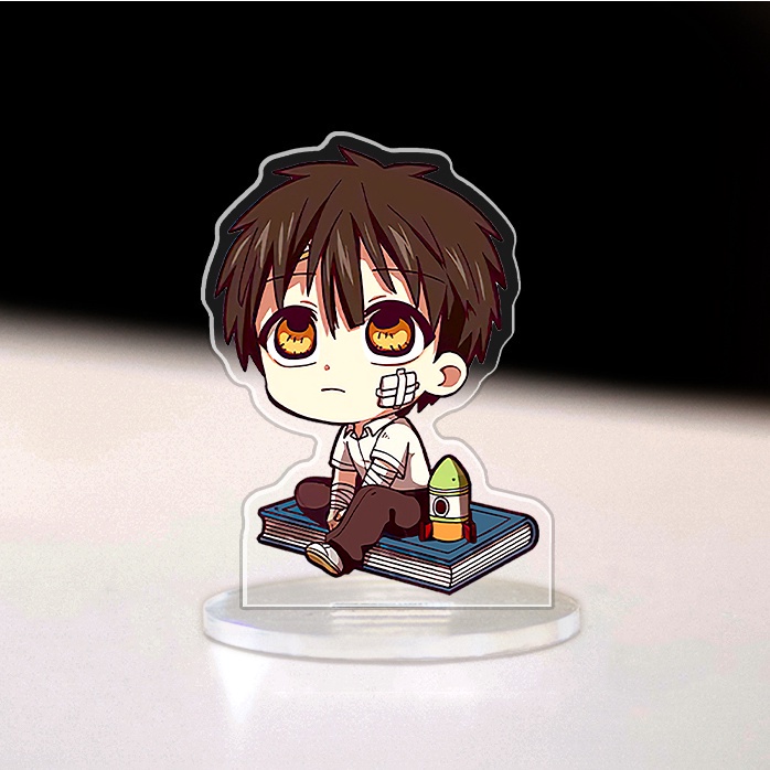 Mô hình đứng standee Cậu ma nhà xí Hanako Kun anime phụ kiện trang trí decor bàn học giá để truyện tranh manga cao 8cm