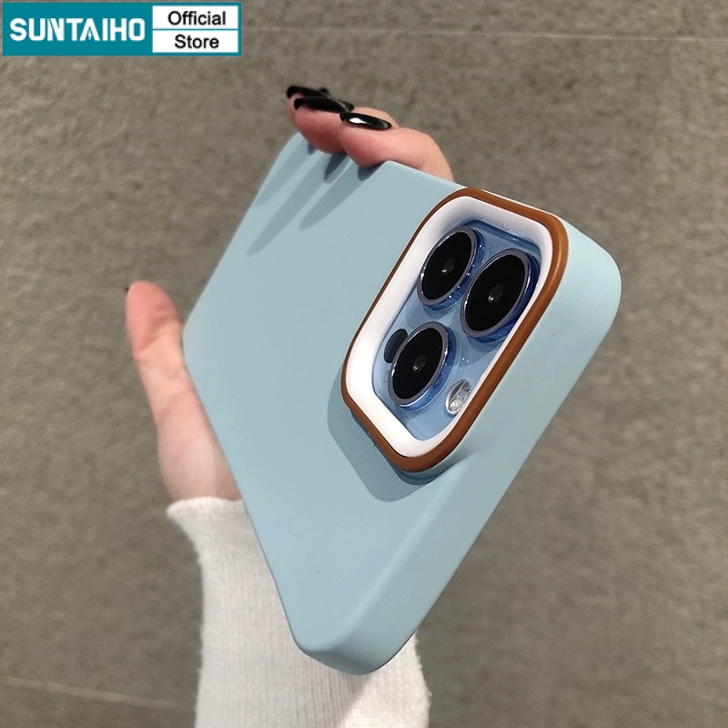 Suntaiho Ốp Điện Thoại Silicon Màu Kẹo macaron Cho iphone 15 14 12 13 11 pro max ip 7 8 plus iphon x xs xr xs max