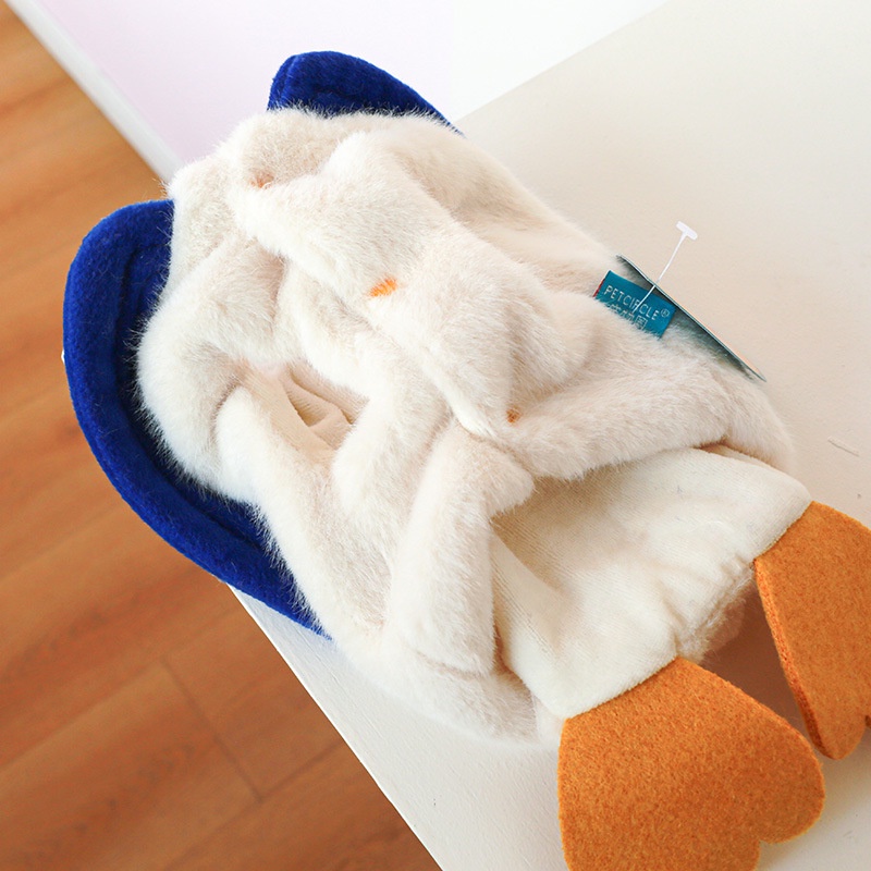 Trang Phục Hóa Trang Vịt donald Vui Nhộn Cho Thú Cưng