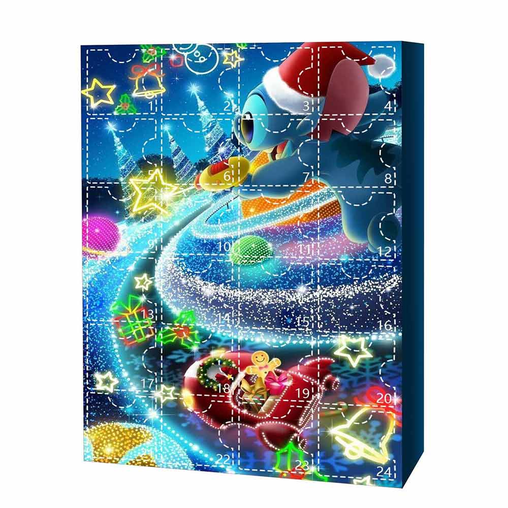 Disney Stitch Advent Calendar Contains 24 Gifts Christmas Countdown Calendar
