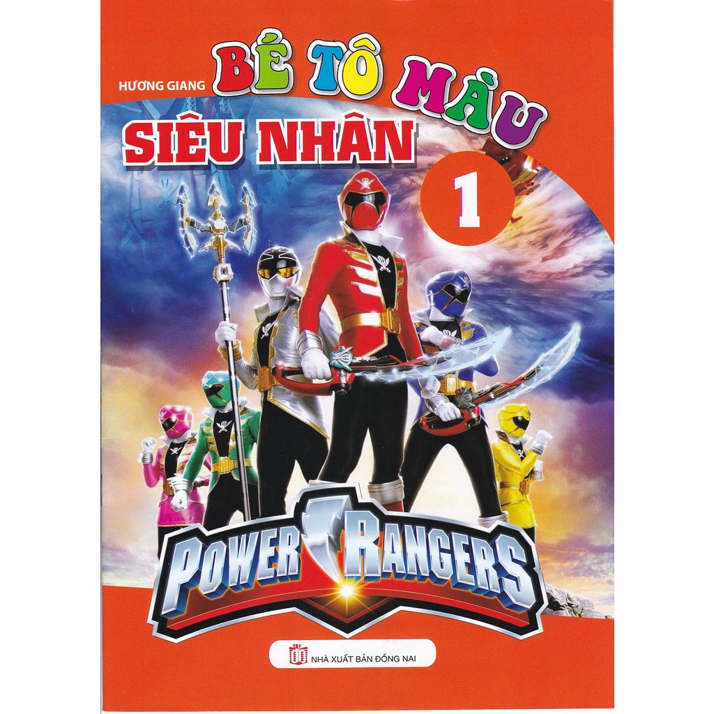 Tập bé tô màu Siêu nhân