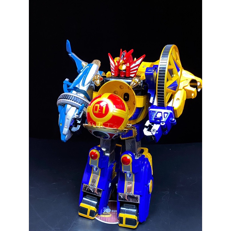 Xả hết DX SENPUUJIN mô hình đồ chơi hàng chính hãng BANDAI Siêu nhân cuồng phong tặng kèm xe