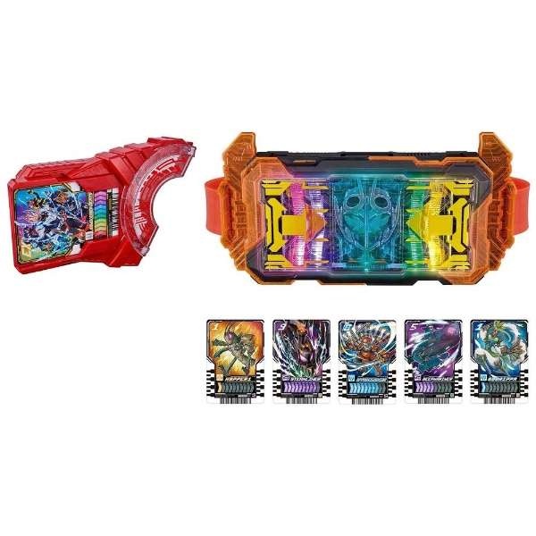 Thanh lý hết BANDAI - MỚI - Đồ chơi hiệp sĩ mặt nạ Kamen Rider Gotchard DX Gotchardriver tặng kèm xe
