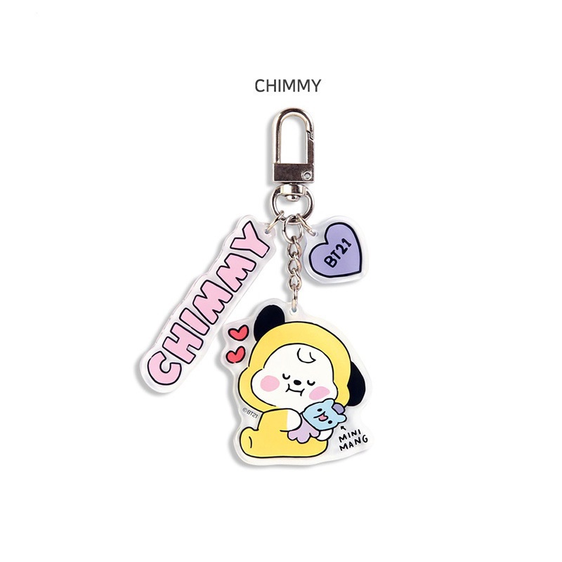 Nicom Móc Khóa Hình bt21 bts hd Bằng acrylic Trong Suốt Xinh Xắn
