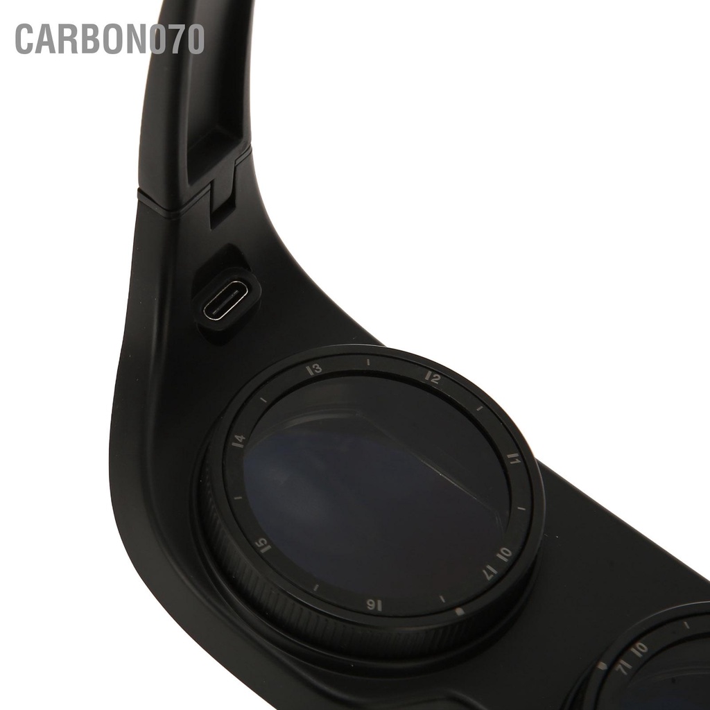 Carbon070 Kính thông minh VR Tai nghe 4K HD 3D IMAX Gaint Màn hình Trọng lượng nhẹ thân thiện với cận thị cho video trò chơi