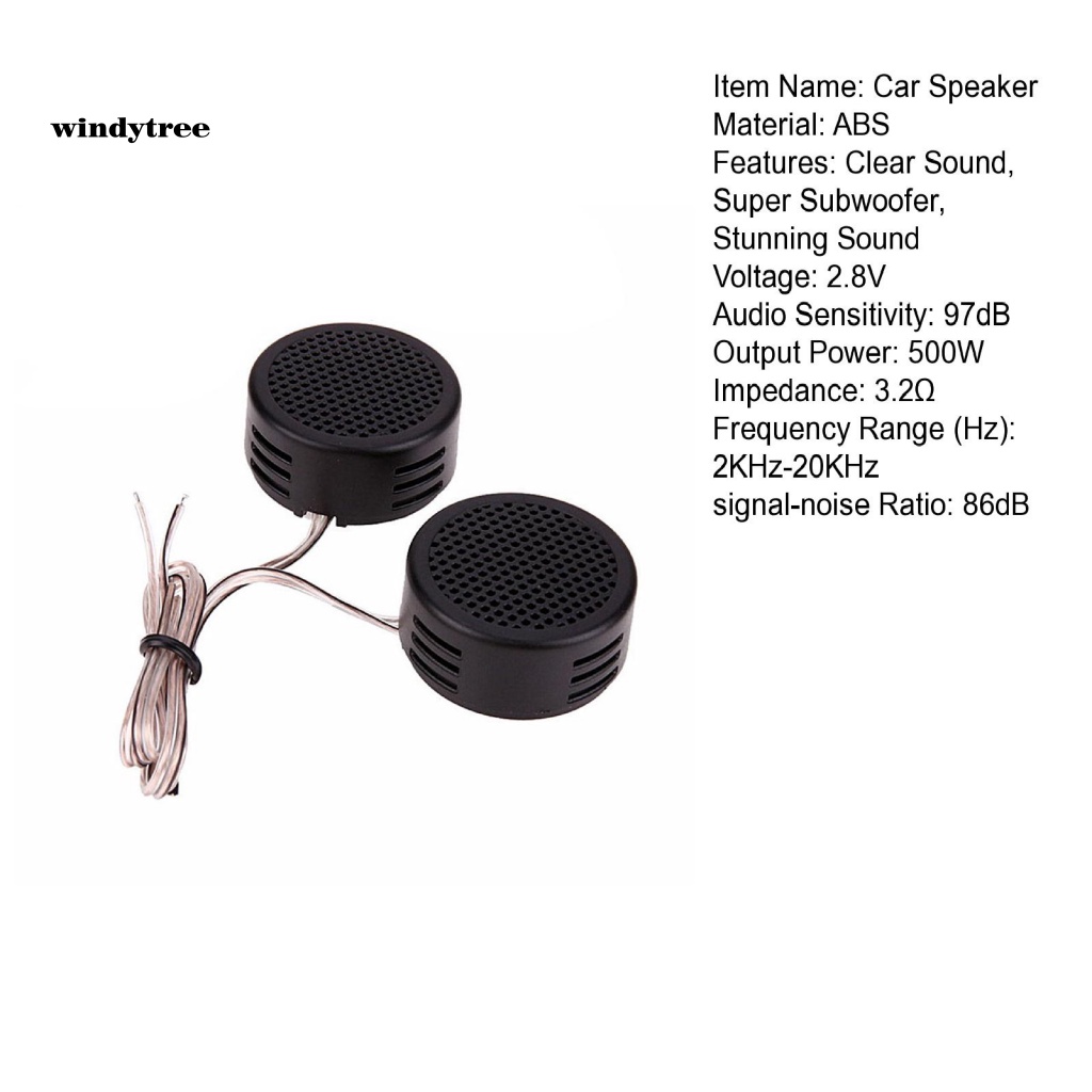 1 Cặp Loa hifi tp-005a mini 500w Siêu Trầm Không Mất Hiệu Quả Cho Xe Hơi