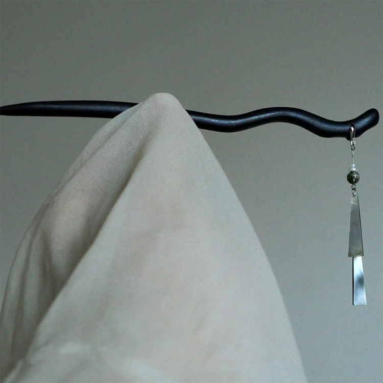 Trâm Cài Tóc Bằng Gỗ Màu Đen Thanh Lịch Thời Trang Mùa Hè Phong Cách Mới 2023