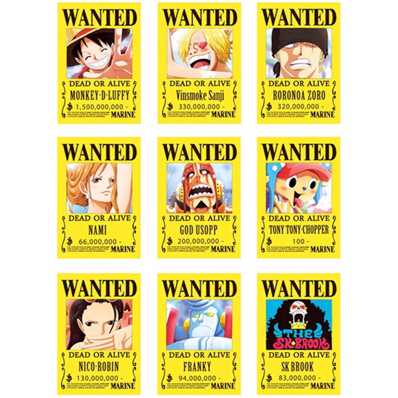 Ab Poster Phim Hoạt Hình one piece Trang Trí Phòng