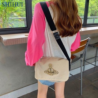 Túi đeo chéo SHIHUI vải bố thời trang cổ điển dành cho nữ