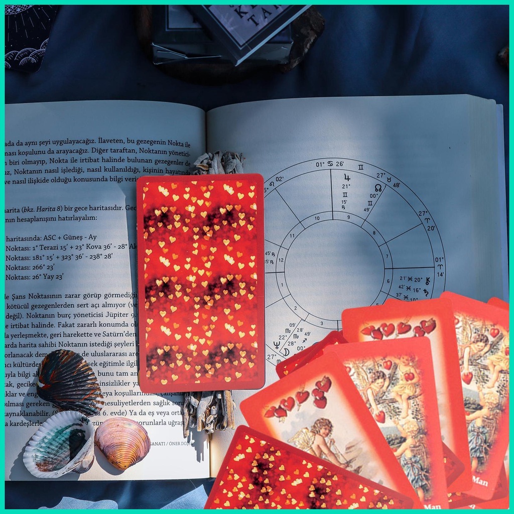 Bộ Bài tarot Phân Chia Ngày Lễ Tình Nhân, Chữ Tiếng Anh Huvn