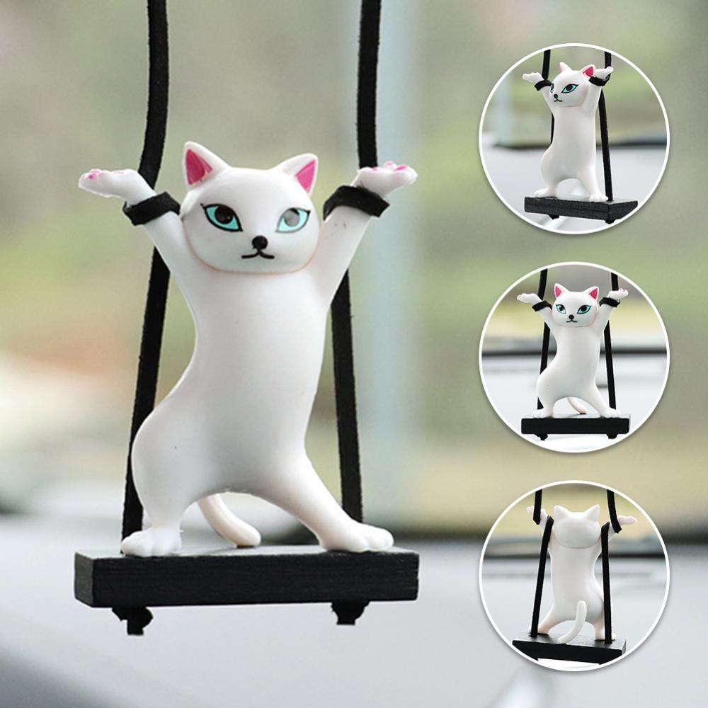 Phụ Kiện Trang Trí Nội Thất Xe Hơi Hình Mèo Dễ Thương k2l8