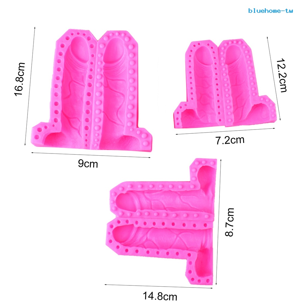 Khuôn Làm Bánh Hình Nam Giới 3d Độc Đáo