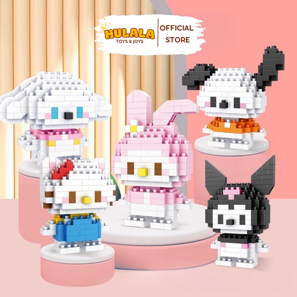 Mô Hình Lắp Ráp Đồ Chơi Xếp Hình 3D Nhân Vật Phi Hành Gia - Hulala Toys & Joy