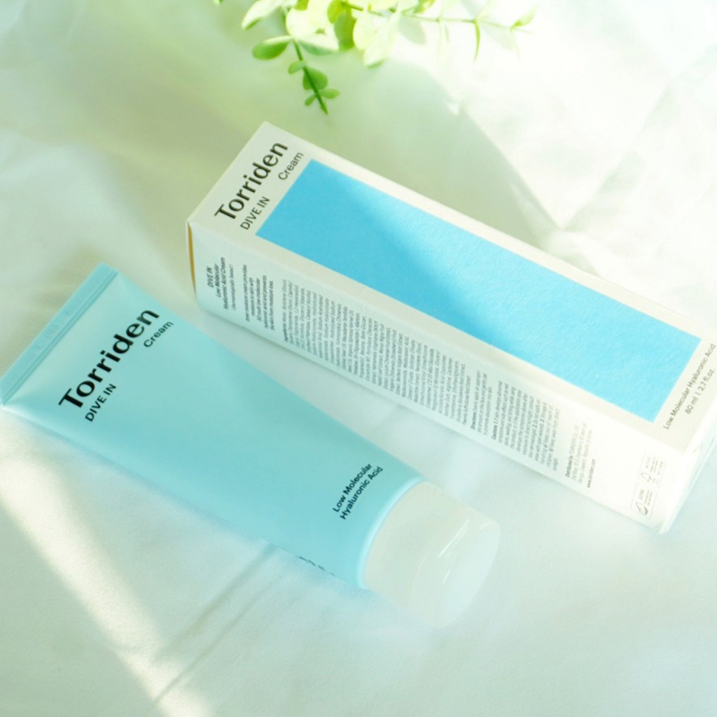 DIVE-IN Hyaluronic Acid Cream 80ml | Tinh Chất Tái Tạo Da Mặt Dưỡng Ẩm Tái Tạo Da