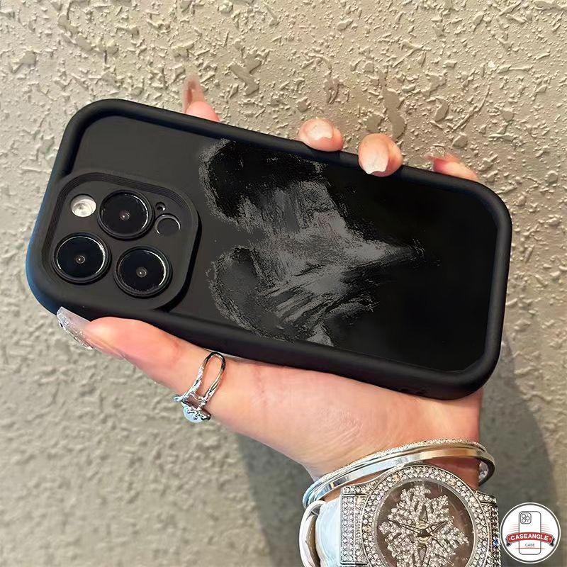 Ốp Điện Thoại Dẻo Họa Tiết Đôi Mắt Thiên Thần Cho iphone 15 xs max 12 pro max 7 6 8 6Splus se 2020 xr x 7plus 11 15 13 14