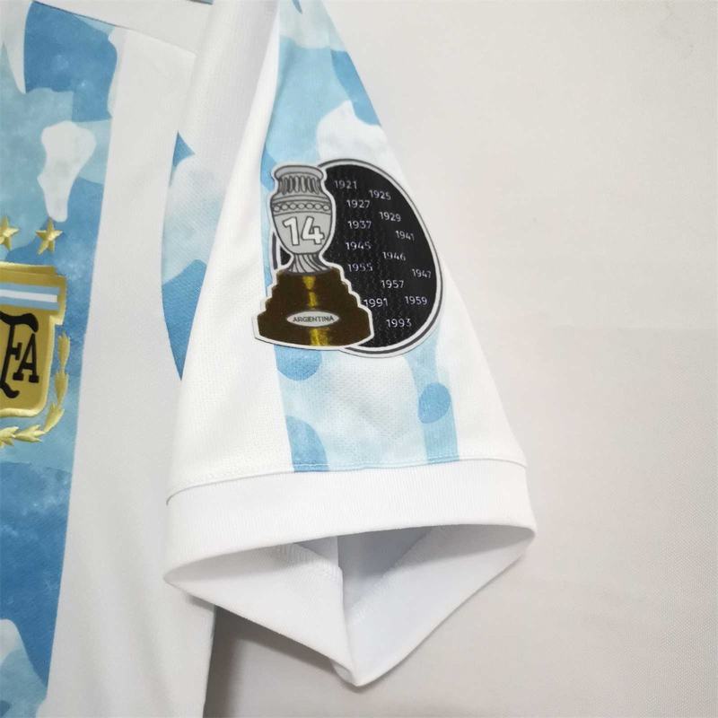 Áo Thun Số 4xl Đội Tuyển argentina 2021 2022