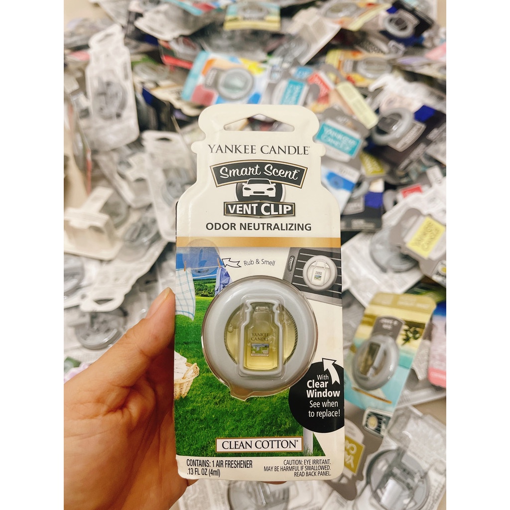 Kẹp thơm xe ô tô Yankee Candle - USA