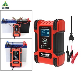 [Lzdjfmy1] Bộ sạc pin ô tô 12V 12A 24V 6A Nguồn sạc tự động Phích cắm EU