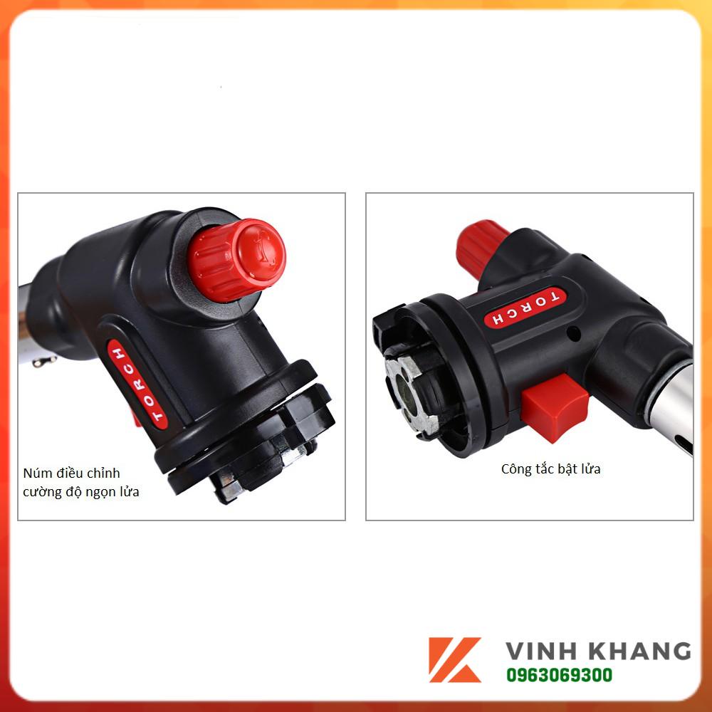 Đầu khò ga cầm tay mini tự động, dòng sản phẩm cao cấp - sử dụng kết hợp bình ga mini du lich, nấu bếp