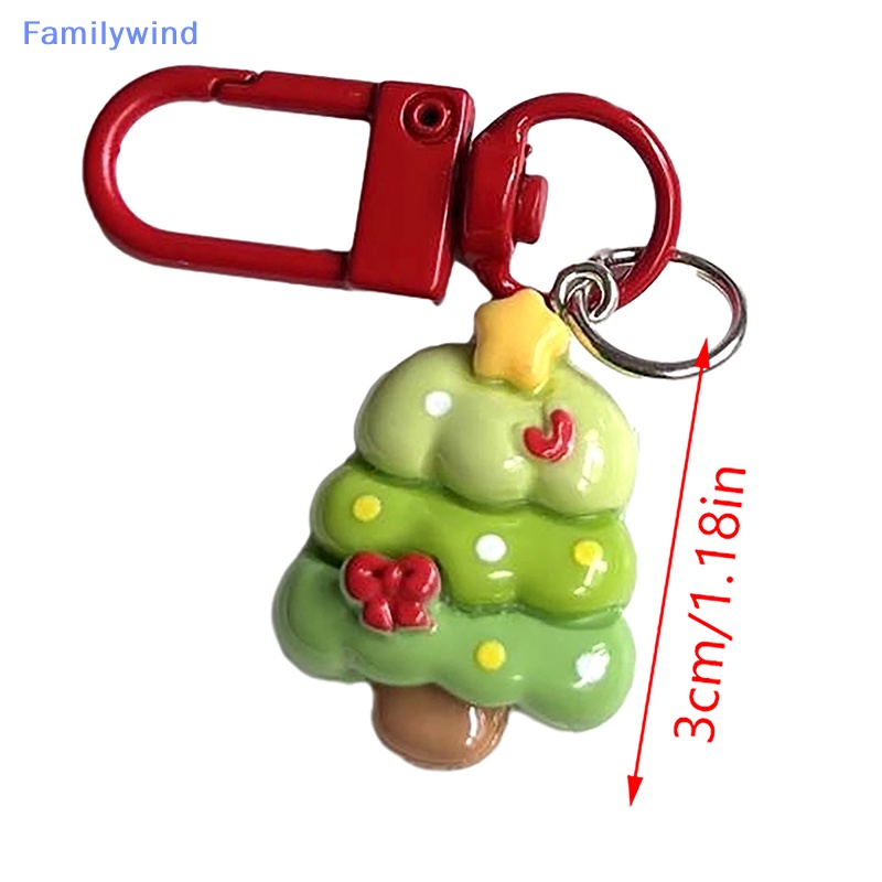 Gia Đìnhwind > Móc Khóa Búp Bê Hoạt Hình Ông Già Noel Bánh Gừng Giáng Sinh Dễ Thương Trang Trí Túi Xách