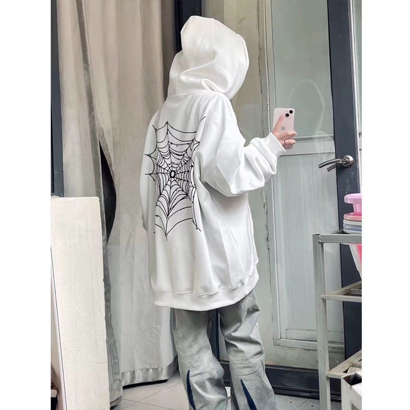 Áo Hoodie Dáng Rộng Phong Cách Thời Trang Âu Mỹ Dành Cho Cặp Đôi