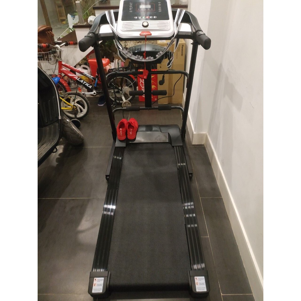 Máy chạy bộ Sport F400 Max 2023 phiên bản mới màn hình xanh, loa bluetooth mới nhât, Máy Massage