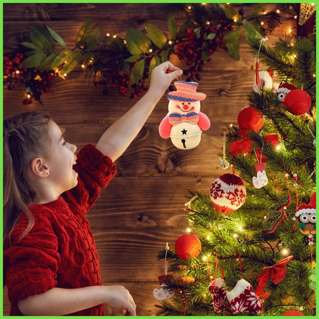 Chuông Giáng Sinh jingle Màu Đỏ Được Làm Từ Công Nhân Tốt, Dùng Làm Chuông Giáng Sinh smbvn smbvn