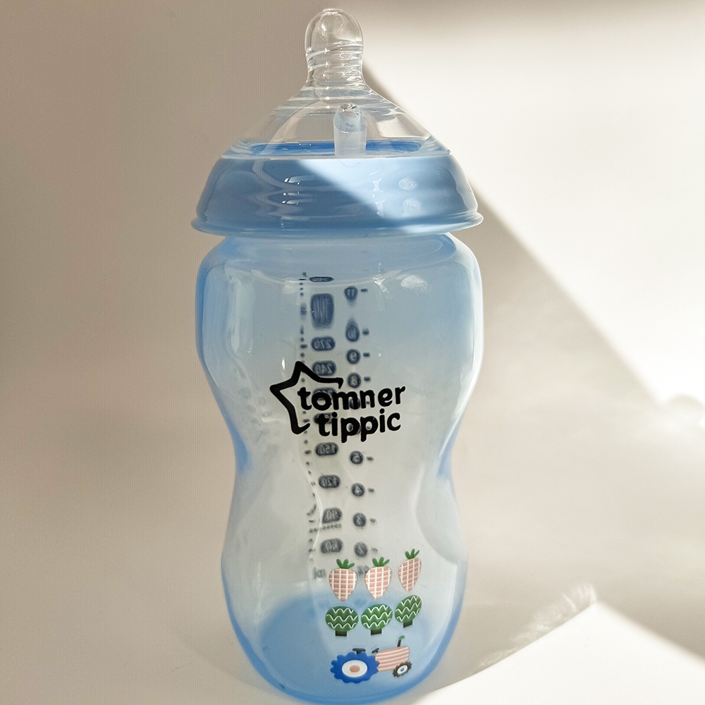 TOMMEE TIPPEE Tommee Bình Sữa Bằng silicone Cỡ Lớn Tiện Dụng Cho Bé Sơ Sinh