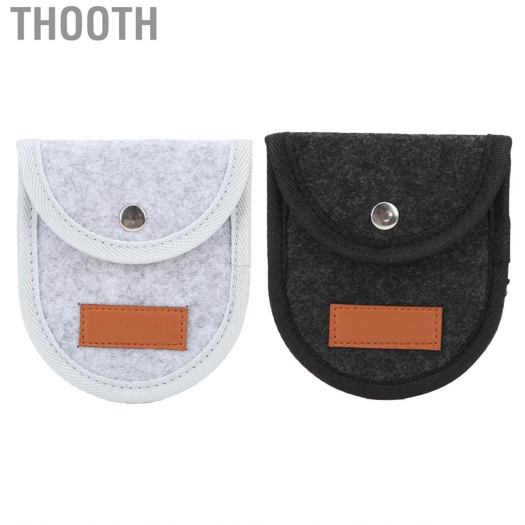 Thooth Guitar Pick Bag Plectrum Holder Case Storage Pouch for Electric Gift fe