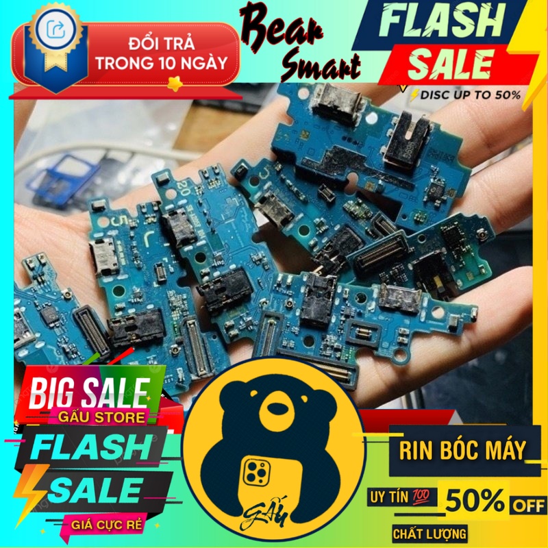 Main sạc samsung A10 A20 M20 A30 A50 A70 rin bóc máy xác