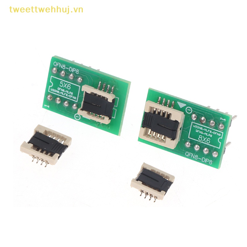Tweehuj dfn8 wson8 mlf8 mlp8 qfn8 Sang dip8 adapter 6 * 5mm 6 * 8 ic Cho ch341a Ttl866Ii plus rt809h / f t48 t56 ezp2023