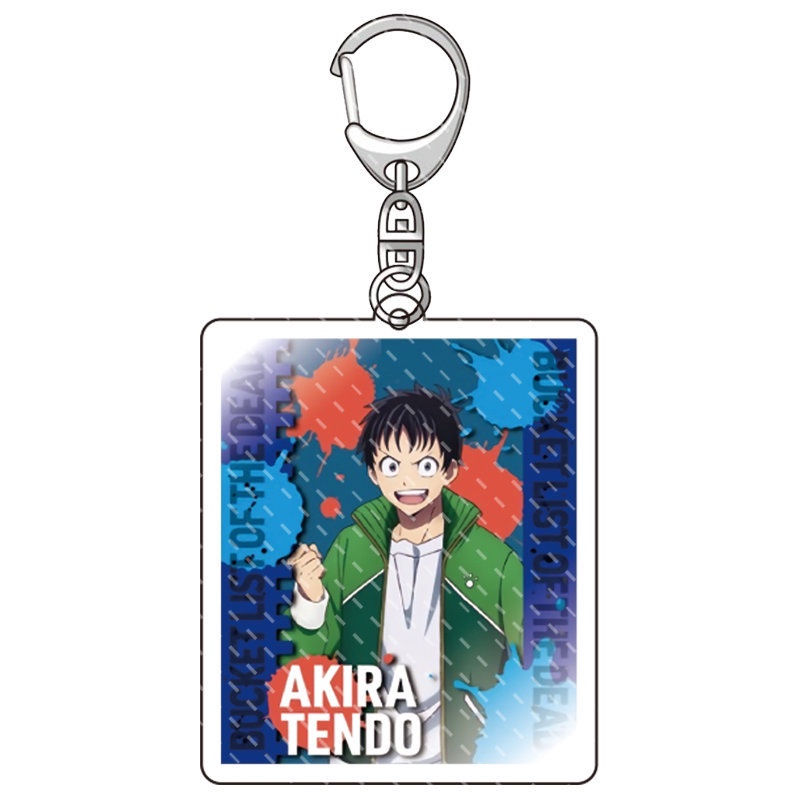 Ere1 zom 100: bucket Móc Khóa Hoạt Hình the dead Chất Liệu acrylic