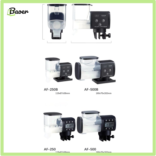 Máy Cho Cá Ăn Tự Động Thông Minh Dung Tích Lớn 500 Phút 100%