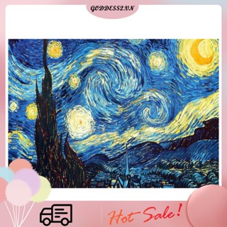 Bộ Tranh Đính Đá 5d Tự Làm Hình Nữ Thần Đêm Đầy Sao 2.vn