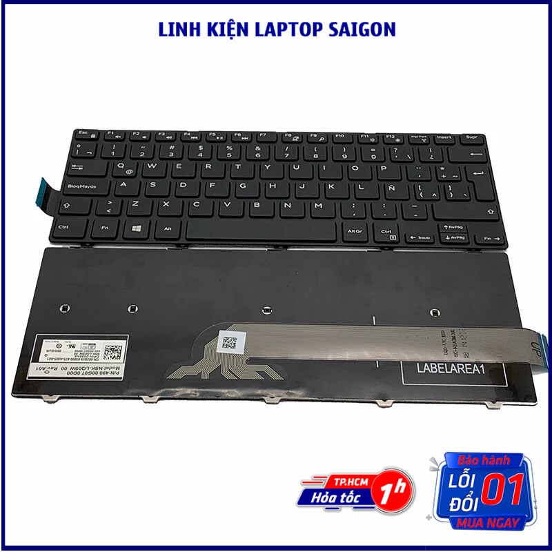 ZIN Bàn phím Dell Inspiron 14 3000 3441 3442 3443 3451 3452 3458 3468 3445 Vostro 3449 3467 3468 Latitude 3450 3460 3470
