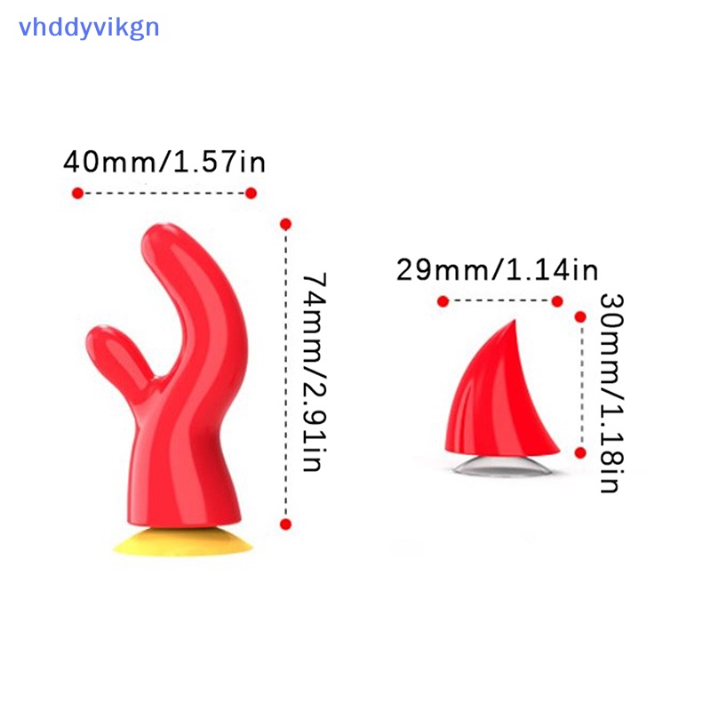 Vhdd Miếng Dán Sừng Quỷ Dài Nhiều Màu Trang Trí Nón Bảo Hiểm Xe Máy Xe Đạp vn