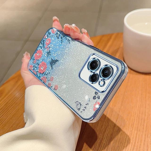 Ôp Điện Thoại Silicon Họa Tiết Bươm Bướm Cho xiaomi redmi note 13 pro plus 13pro + redmi note 12 12s pro plus 4g 5g 11 10 pro Ốp