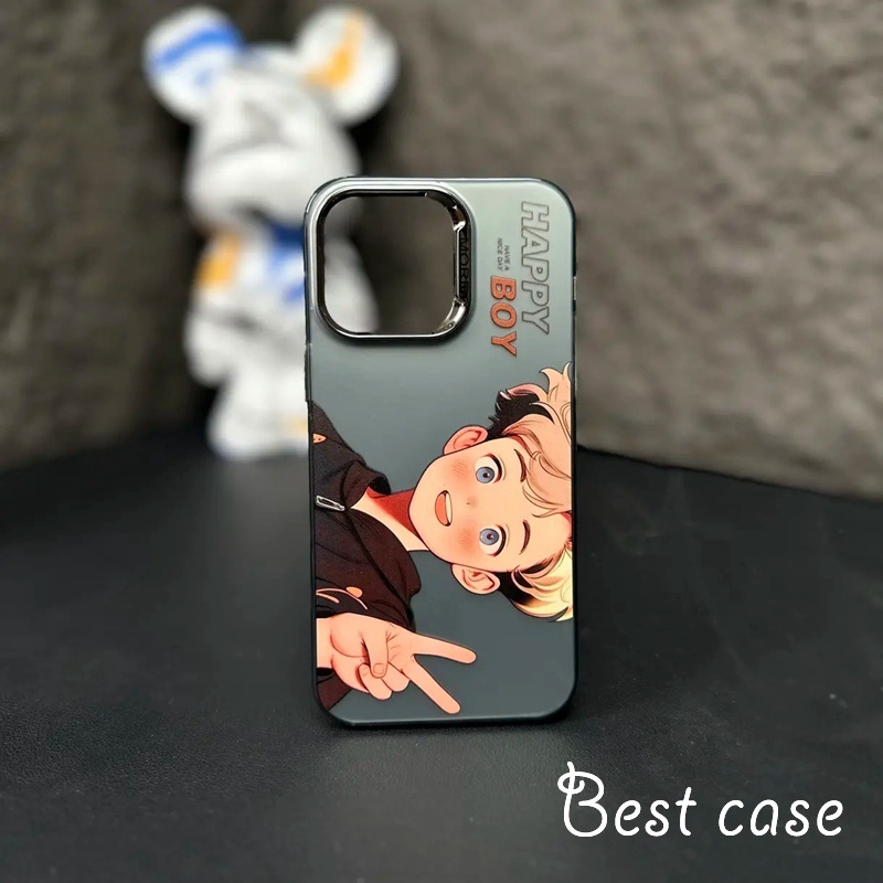 Ốp Điện Thoại Cứng In Hình Bé Trai / Bé Gái Cho iphone 11 12 13 14 15 pro max