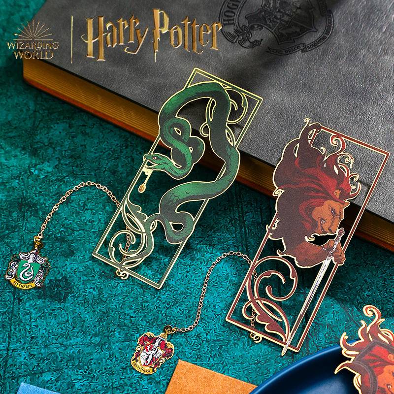 Thẻ Đánh Dấu Trang Sách Bằng Kim Loại Hình harry potter Trường Học Hedelberg dobby