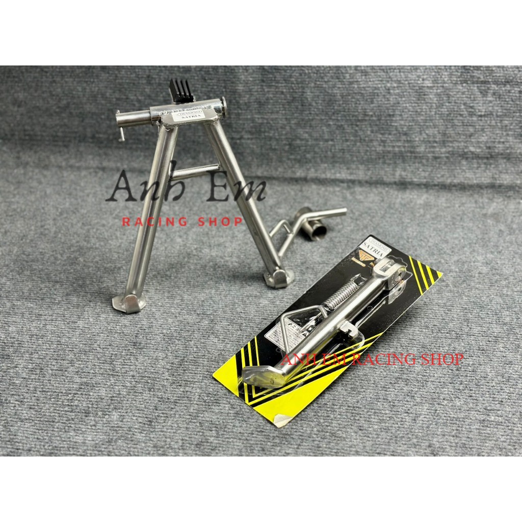CHÂN CHỐNG NGHIÊN CHÂN CHỐNG ĐỨNG DÀNH CHO SUZUKI SATRIA RAIDER FI CHUẨN INOX 304