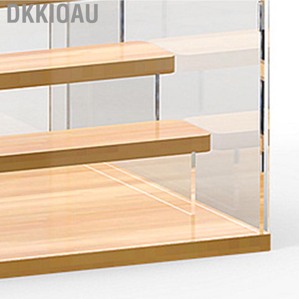 Dkkioau Clear Action Figure Storage Box  Acrylic Blind Showcase Dustproof for Displaying Hand Toys