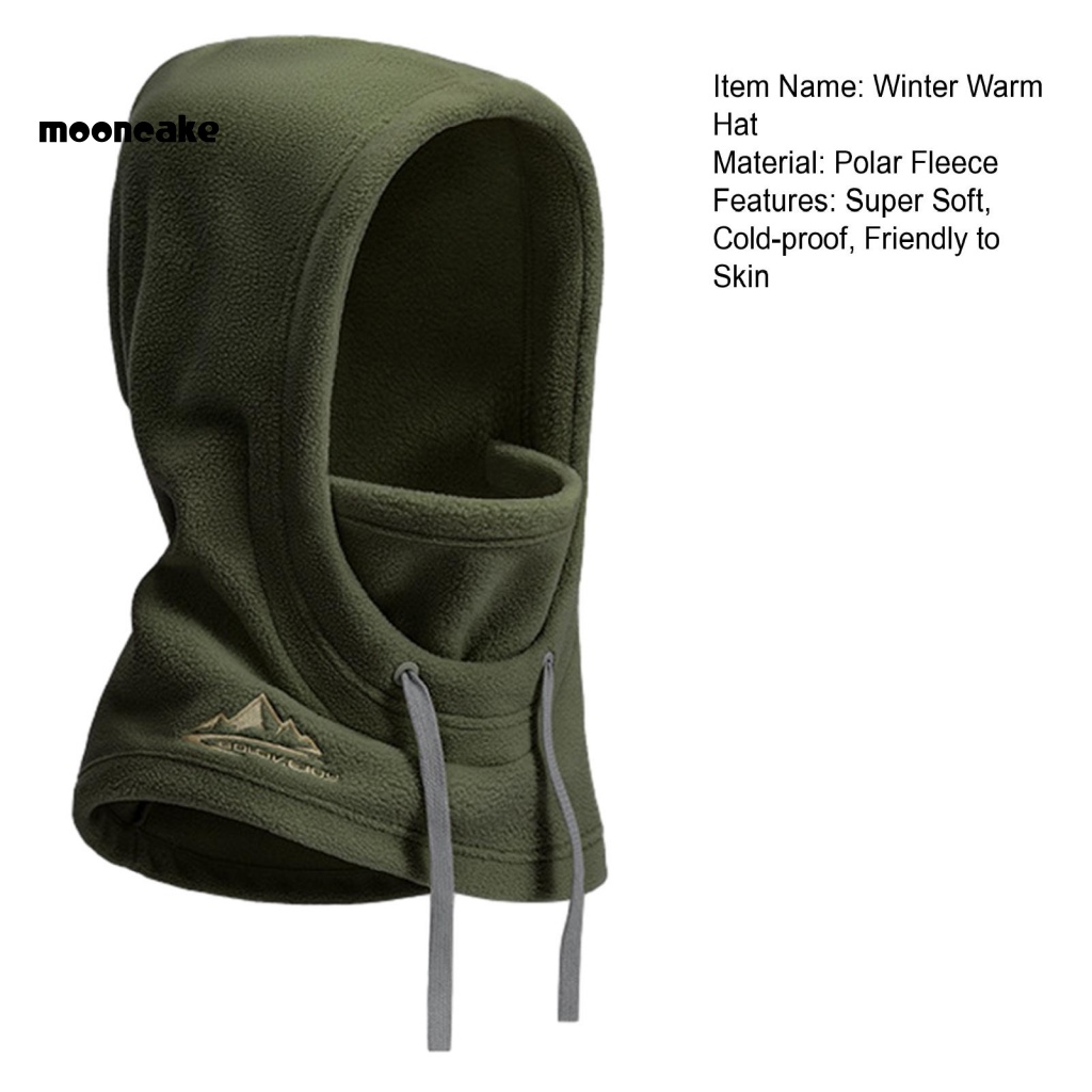 Mũ Mùa Đông Ấm Áp Thoáng Khí Có Tấm Che Mặt Bảo Vệ Tai Chống Lạnh Ngoài Trời Cho Người Mua Sắm Miền Nam Á