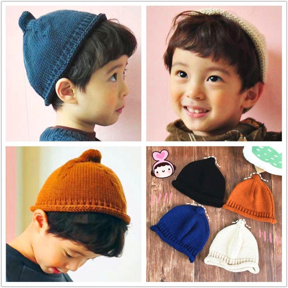 Mũ Len Dày Dặn Giữ Ấm Tai Phong Cách Hàn Quốc Cho Bé Trai Và Gái osier1
