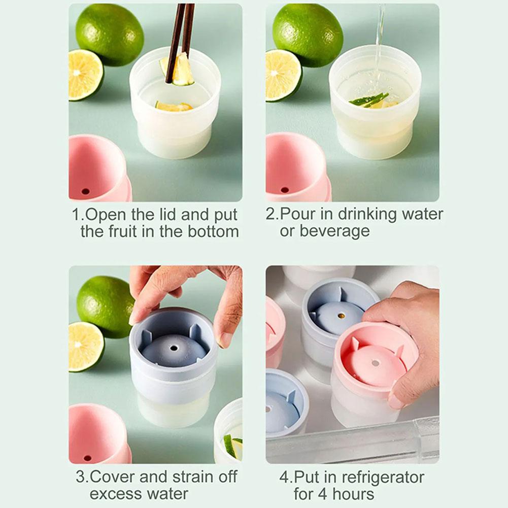 Khuôn Làm Đá Hình Tròn Cho cocktail