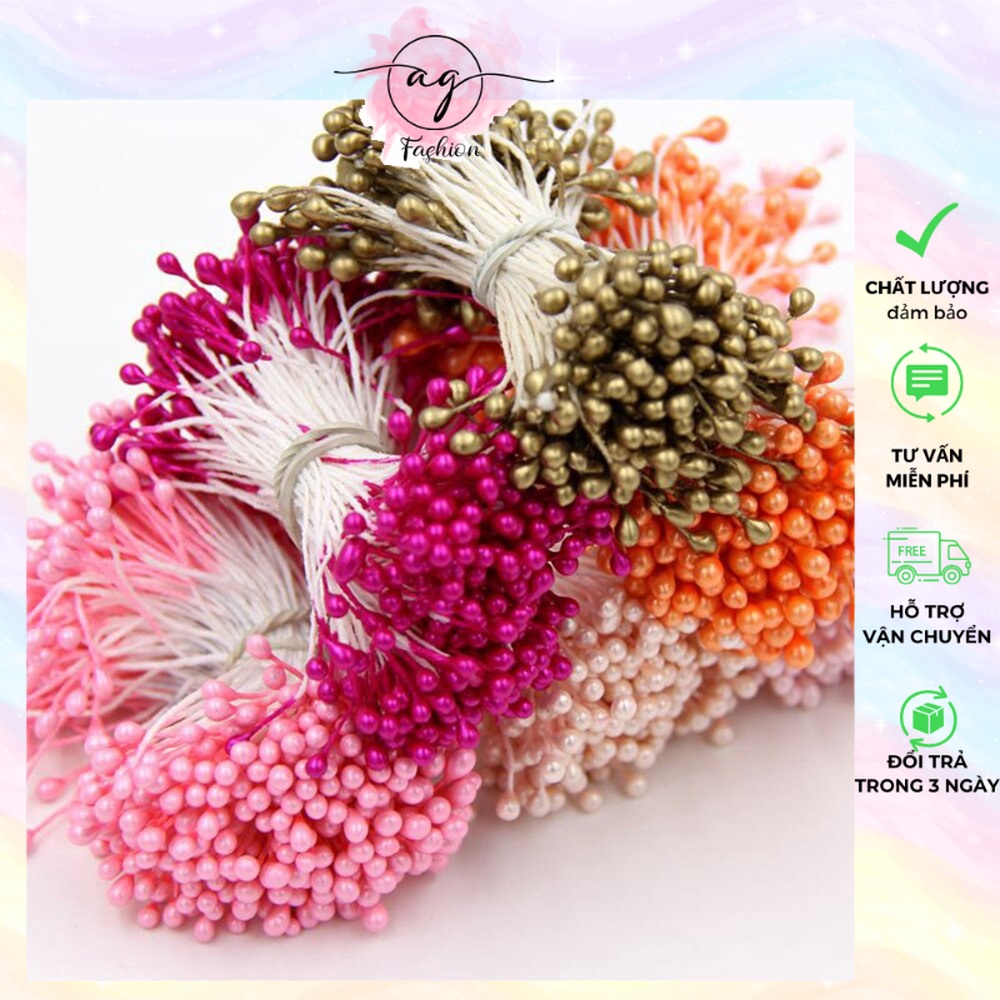Túi 150 nhị hoa giả dùng để trang trí bánh/ tiệc cưới/ nhà cửa AG.FASHION